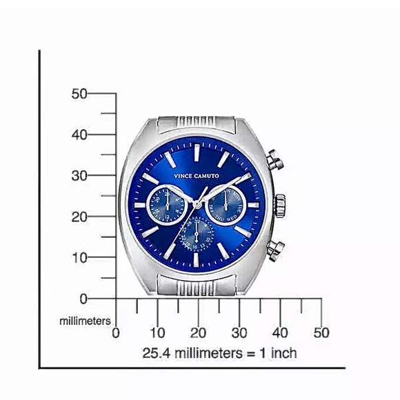 Vince Camuto Stainless Multi Function Men's Watch - Picture 5 of 6